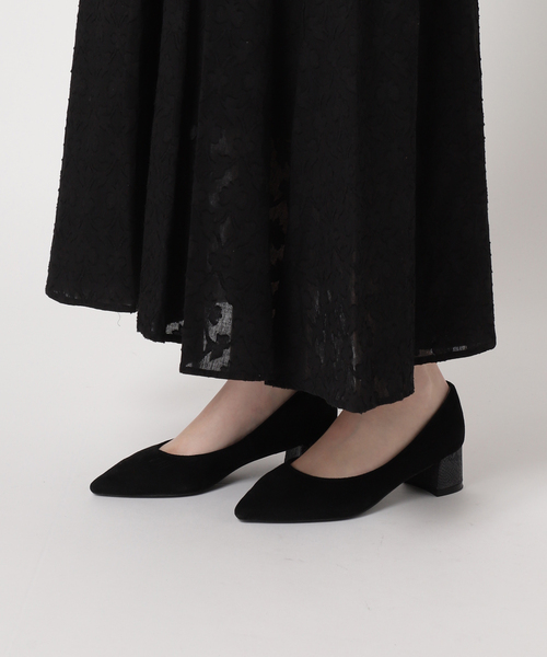 JOURNAL STANDARD relume（ジャーナルスタンダード　レリューム）の「《追加》コットンジャガードフレアワンピース（ワンピース・レディース・ブラック/ベージュ/ホワイト・FREE）」の21枚目の写真