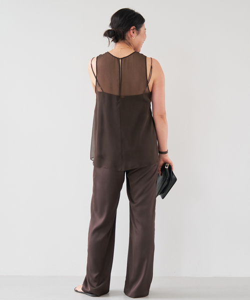 ともたんさま ドゥーズィエムクラス✨2023　Silk Sheer セットアップ ともたんさま ドゥーズィエムクラス✨2023 Silk Sheer セットアップ