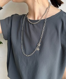 DouDou | スターチャームマルチチェーンネックレス(ネックレス)