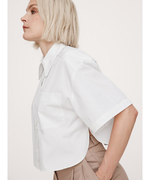 Banana Republic（バナナリパブリック）の「ボクシークロップ ショートスリーブ シャツ（シャツ/ブラウス）」