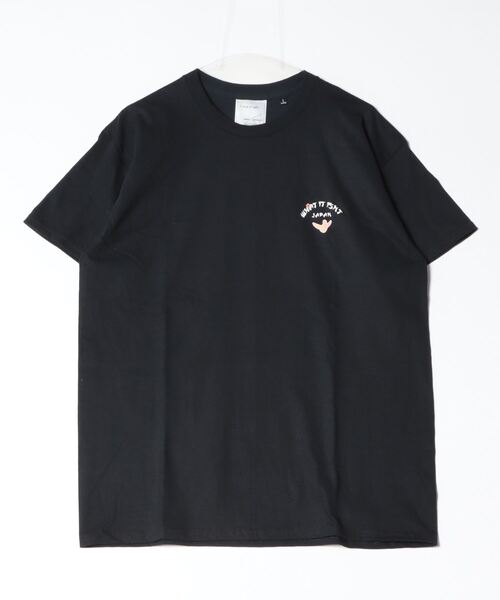 (What it isNt)ART BY MARKGONZALES(ワットイットイズント)の「【ムラサキスポーツ限定】(What it isNt)ART BY MARKGONZALES/ワット イット イズント マークゴンザレス オーバーサイズTシャツ 2H7-14564(Tシャツ/カットソー・レディース・ブラック/ホワイト・M/L/XL)」の4枚目の写真