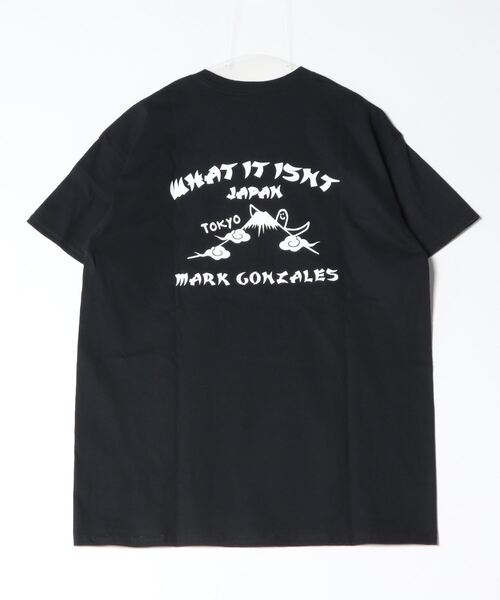 (What it isNt)ART BY MARKGONZALES(ワットイットイズント)の「【ムラサキスポーツ限定】(What it isNt)ART BY MARKGONZALES/ワット イット イズント マークゴンザレス オーバーサイズTシャツ 2H7-14564(Tシャツ/カットソー・レディース・ブラック/ホワイト・M/L/XL)」の18枚目の写真