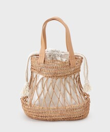 GALLEST | 【TARANGO】レザーハンドルかごバック(トートバッグ)