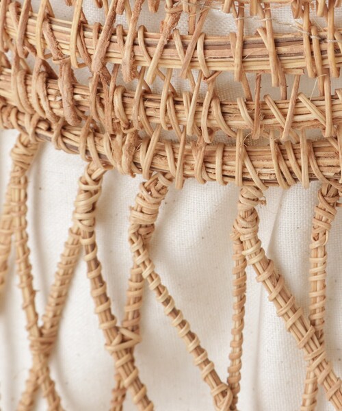 GALLEST（ギャレスト）の「◆【TARANGO】レザーハンドルかごバック（トートバッグ・レディース・ブラック/アイボリー・00）」の12枚目の写真