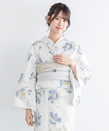 2wayセパレート浴衣3点セット （上着＋ワンピース＋帯）（浴衣