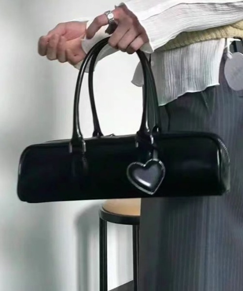Vipoa（ヴィポア）の「square hand bag（ハンドバッグ・レディース・ホワイト/ブラック/ブルー・FREE）」の3枚目の写真