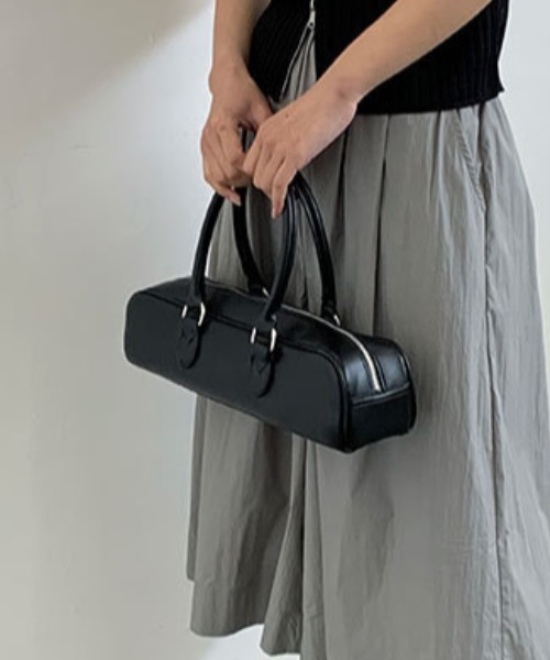 Vipoa（ヴィポア）の「square hand bag（ハンドバッグ・レディース・ホワイト/ブラック/ブルー・FREE）」の6枚目の写真