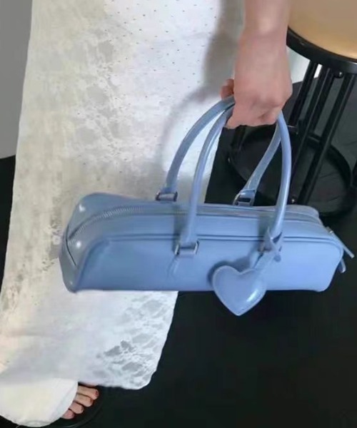 Vipoa（ヴィポア）の「square hand bag（ハンドバッグ・レディース・ホワイト/ブラック/ブルー・FREE）」の13枚目の写真