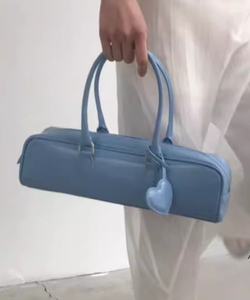 Vipoa（ヴィポア）の「square hand bag（ハンドバッグ・レディース・ホワイト/ブラック/ブルー・FREE）」の14枚目の写真