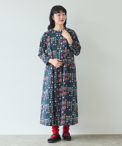 美品　ビュルデサボン　脇　ギャザーワンピース　インディゴ 楽天市場】SUN VALLEY オックス 日本製品染め 腰脇切り替え