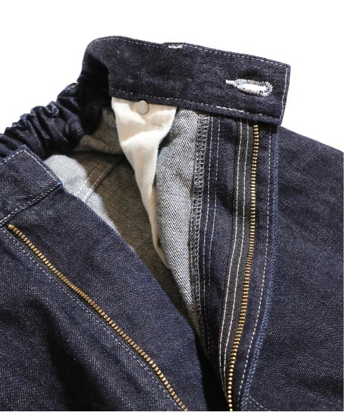 C.E.L.STORE（セルストア）の「tsuzuli / ツヅリ EZ DENIM 5P PANTS ONE WASH (UNISEX) TP2201 イージーデニムパンツ ワンウォッシュ（デニムパンツ・メンズ・インディゴブルー・2）」の7枚目の写真