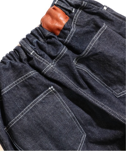 C.E.L.STORE（セルストア）の「tsuzuli / ツヅリ EZ DENIM 5P PANTS ONE WASH (UNISEX) TP2201 イージーデニムパンツ ワンウォッシュ（デニムパンツ・メンズ・インディゴブルー・2）」の13枚目の写真