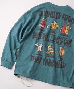 T/C裏毛  FAVORITE  FOODビックTee