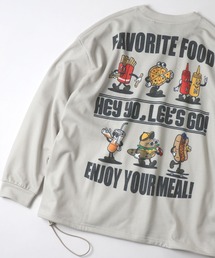 T/C裏毛 FAVORITE FOODビックTee