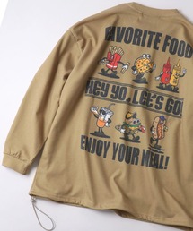 T/C裏毛 FAVORITE FOODビックTee