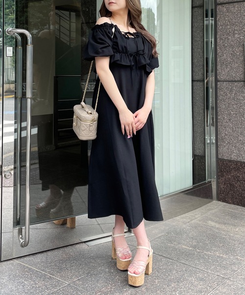 one wayザッカ（ワンウェイザッカ）の「キルティング3wayバニティバッグ（ショルダーバッグ・レディース・アイボリー/ブラック/ベージュ/ピンク・FREE）」の6枚目の写真