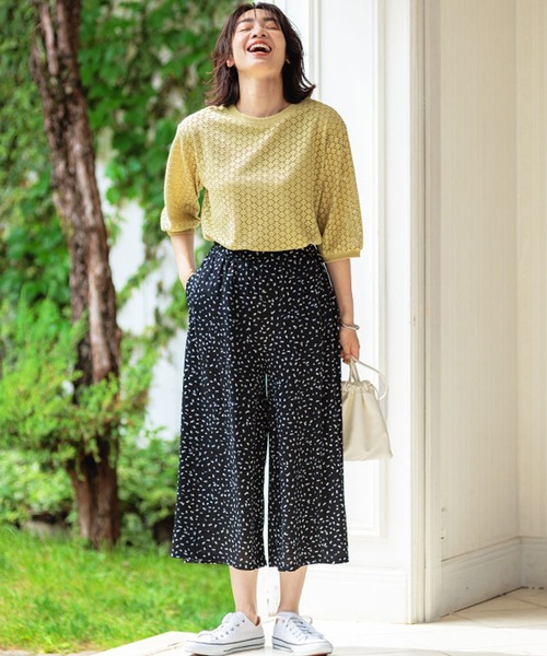 johnbull　ストライプ柄ガウチョ（新品） johnbullストライプ柄ガウチョ（新品）