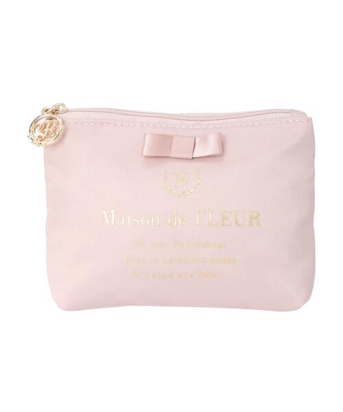 Maison de FLEUR（メゾンドフルール）の「サテンリボンティッシュケース（その他小物・レディース・ブラック/ピンク/ピンク系その他3・FREE）」の7枚目の写真