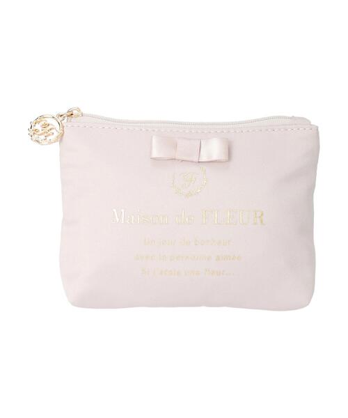 Maison de FLEUR（メゾンドフルール）の「サテンリボンティッシュケース（その他小物・レディース・ブラック/ピンク/ピンク系その他3・FREE）」の8枚目の写真