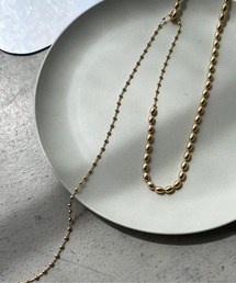 cheriella（シェリエラ）の「【cheriella】3WAYボールチェーンタイネックレス 3-WAY BALL CHAIN TIE NECKLACE（ネックレス）」