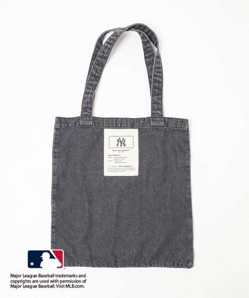 LEPSIM（レプシィム）の「MLB デニムトート　129687（トートバッグ・レディース・ブラック/アイボリー/ライトブルー・ONE SIZE）」の14枚目の写真