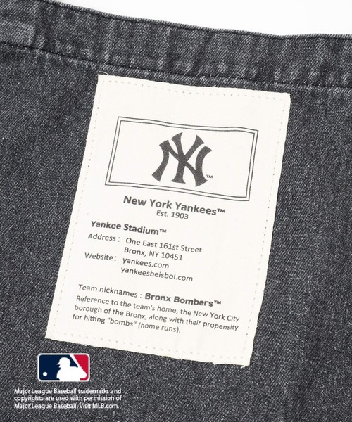 LEPSIM（レプシィム）の「MLB デニムトート　129687（トートバッグ・レディース・ブラック/アイボリー/ライトブルー・ONE SIZE）」の19枚目の写真