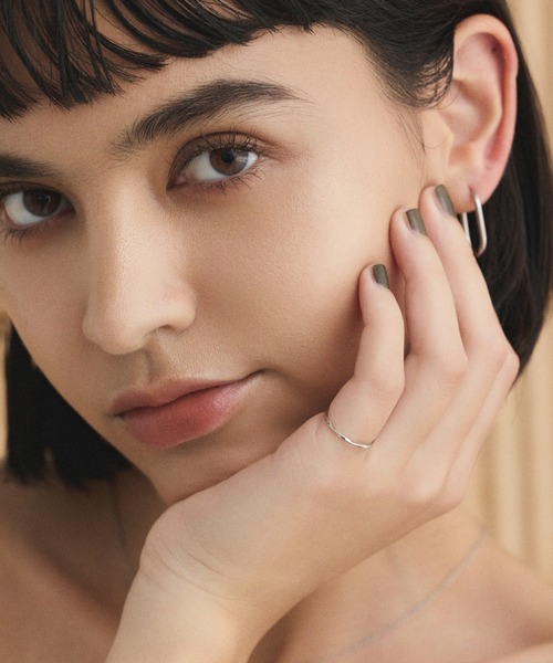 CENE（セネ）の「【CENE】セネ/ブロードツイストピンキーリング（リング・レディース・シルバー/ゴールド・1号/5号/3号）」の9枚目の写真