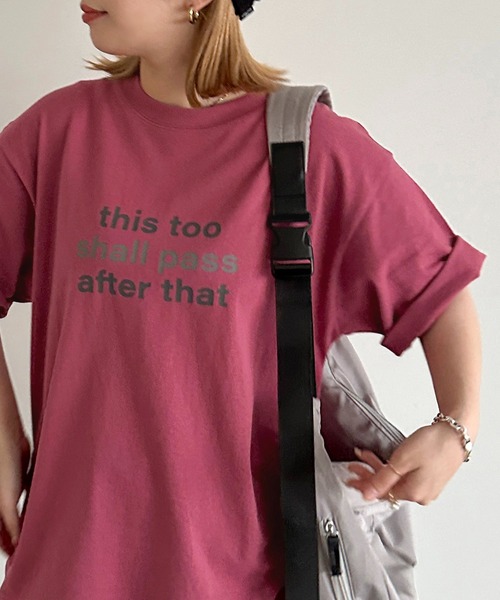 apres jour mignon(アプレジュールミニョン)の「【apres jour mignon SOIE】ユニセックスロゴアソートTシャツ【ZOZOTOWN限定アイテム】(Tシャツ/カットソー・レディース・ネイビー/イエロー/ピンク/オフホワイト・MEDIUM/X-LARGE)」の18枚目の写真
