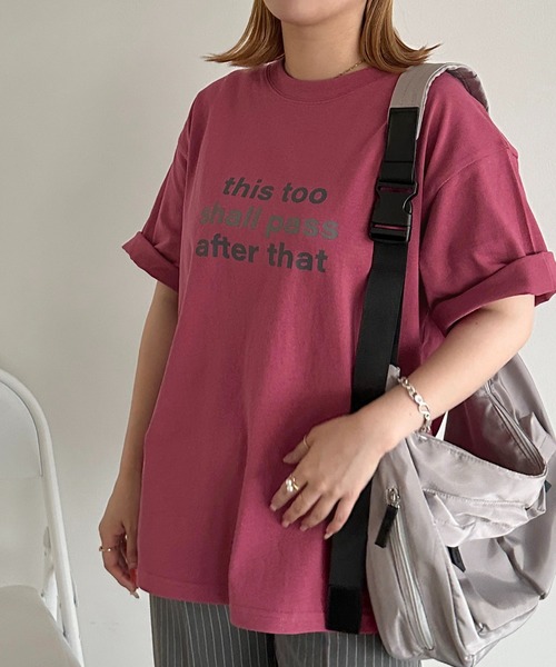 apres jour mignon(アプレジュールミニョン)の「【apres jour mignon SOIE】ユニセックスロゴアソートTシャツ【ZOZOTOWN限定アイテム】(Tシャツ/カットソー・レディース・ネイビー/イエロー/ピンク/オフホワイト・MEDIUM/X-LARGE)」の17枚目の写真
