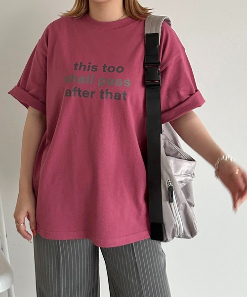 apres jour mignon(アプレジュールミニョン)の「【apres jour mignon SOIE】ユニセックスロゴアソートTシャツ【ZOZOTOWN限定アイテム】(Tシャツ/カットソー・レディース・ネイビー/イエロー/ピンク/オフホワイト・MEDIUM/X-LARGE)」の16枚目の写真