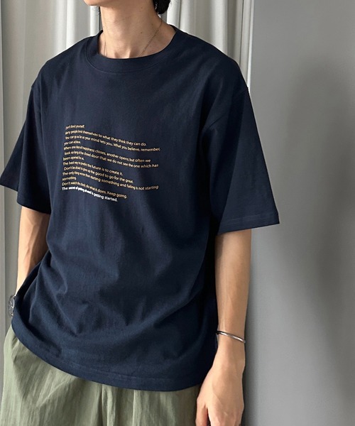 apres jour mignon(アプレジュールミニョン)の「【apres jour mignon SOIE】ユニセックスロゴアソートTシャツ【ZOZOTOWN限定アイテム】(Tシャツ/カットソー・レディース・ネイビー/イエロー/ピンク/オフホワイト・MEDIUM/X-LARGE)」の6枚目の写真