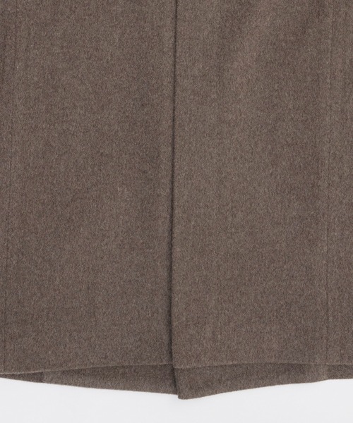 PRANK PROJECT(プランクプロジェクト)の「メランジウールロングダブルコート / Melange Wool Long Double Coat(チェスターコート・レディース・モカ/グレー・FREE)」の21枚目の写真