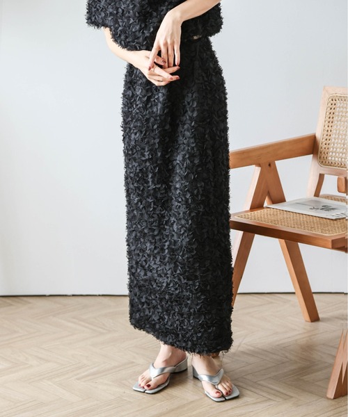 【DOLCE&GABBANA】フローラルキルティングジャカードスカート DOLCE&GABBANA】フローラルキルティングジャカードスカート