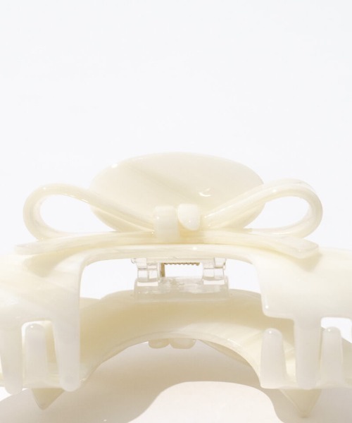 flower（フラワー）の「ハニーリボンクリップ（バレッタ/ヘアクリップ・レディース・ブルー/アイボリー/レッド・FREE）」の8枚目の写真