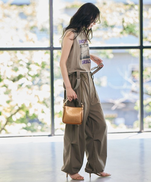 BARNYARDSTORM（バンヤードストーム）の「BARNYARDSTORM / フォトノースリプルオーバー【『BABALOG』チャンネルご紹介アイテム】（Tシャツ/カットソー・レディース・カーキ/ホワイト・FREE）」の7枚目の写真