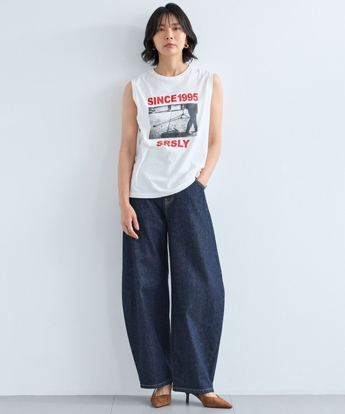 BARNYARDSTORM（バンヤードストーム）の「BARNYARDSTORM / フォトノースリプルオーバー【『BABALOG』チャンネルご紹介アイテム】（Tシャツ/カットソー・レディース・カーキ/ホワイト・FREE）」の9枚目の写真