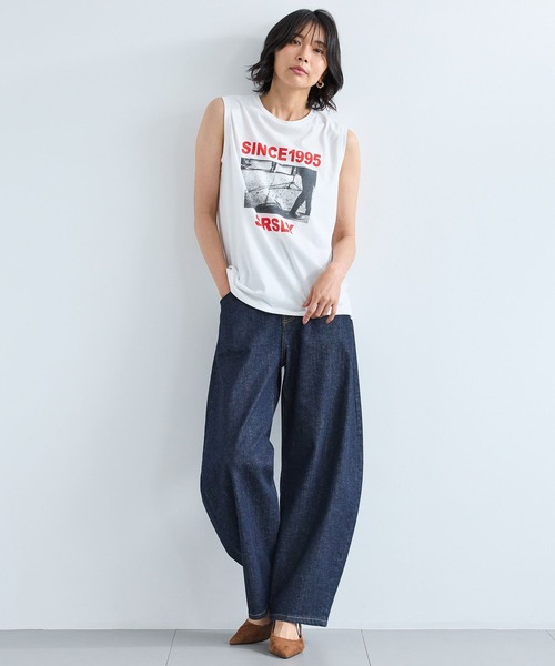 BARNYARDSTORM（バンヤードストーム）の「BARNYARDSTORM / フォトノースリプルオーバー【『BABALOG』チャンネルご紹介アイテム】（Tシャツ/カットソー・レディース・カーキ/ホワイト・FREE）」の10枚目の写真