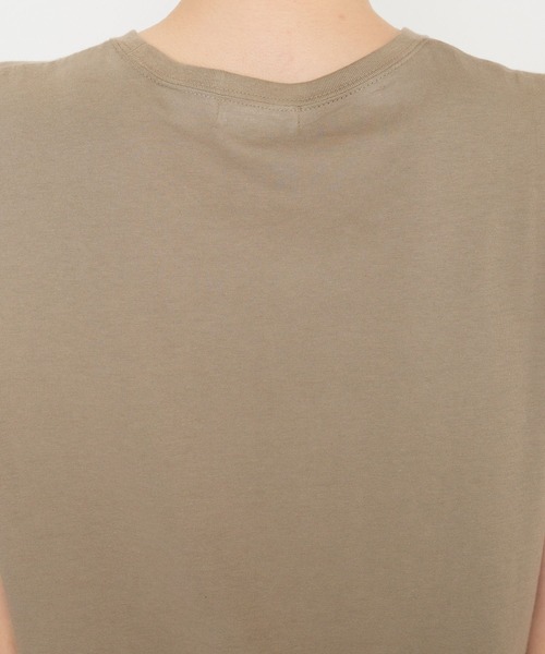 BARNYARDSTORM（バンヤードストーム）の「BARNYARDSTORM / フォトノースリプルオーバー【『BABALOG』チャンネルご紹介アイテム】（Tシャツ/カットソー・レディース・カーキ/ホワイト・FREE）」の18枚目の写真