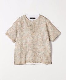 SHIPS Colors（シップス カラーズ）の「SHIPS Colors:シアー メッシュ プリント アンサンブル プルオーバー◇（アンサンブル）」