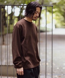 HELLY HANSEN / 別注 ライトワッフル ロングスリーブ カットソー