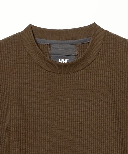 HELLY HANSEN（ヘリーハンセン）の「HELLY HANSEN / 別注 ライトワッフル ロングスリーブ カットソー（Tシャツ/カットソー・メンズ・ダークブラウン・L/M/S/XL）」の15枚目の写真