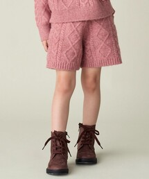 BEAMS mini | ケーブルニット ショートパンツ 2024FW（90～150cm）(その他パンツ)