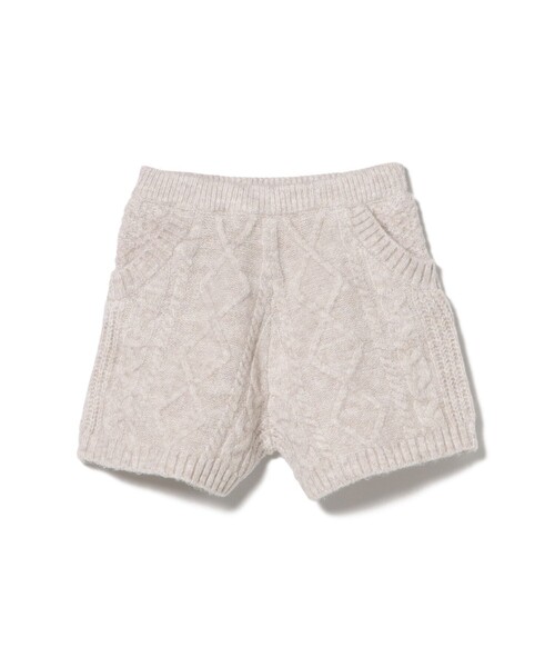 BEAMS mini（ビームスミニ）の「ケーブルニット ショートパンツ 2024FW（90～150cm）（その他パンツ・キッズ・ホワイト系その他5/ピンク・90/100/110/120/130/140/150）」の14枚目の写真