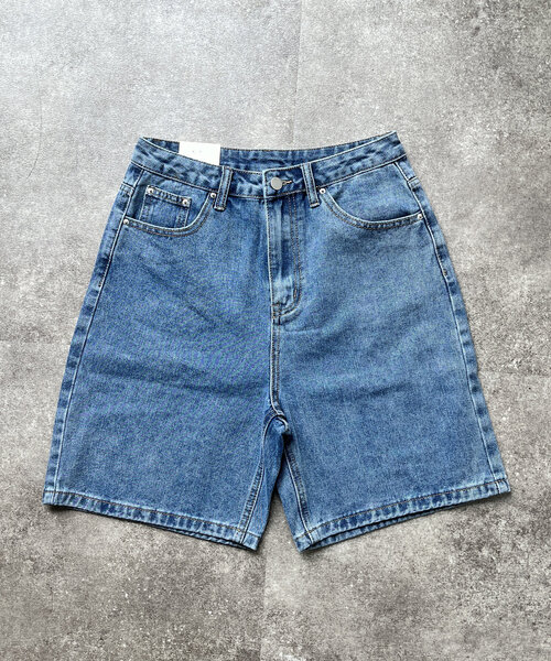 CPCM(シーピーシーエム)の「デニムバギーショーツ(デニムパンツ・レディース・ブルー・SMALL/MEDIUM)」の5枚目の写真