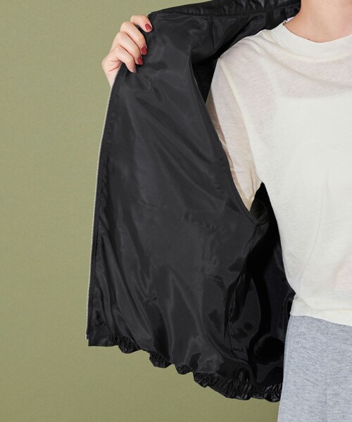 CITEN（シテン）の「＜CITEN＞レザーライク ベスト（ベスト・レディース・ブラック・FREE）」の12枚目の写真