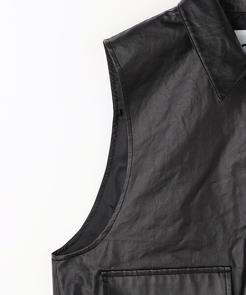 CITEN（シテン）の「＜CITEN＞レザーライク ベスト（ベスト・レディース・ブラック・FREE）」の17枚目の写真