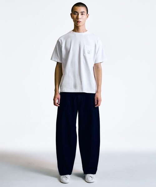 City Ambient Products(シティアンビエントプロダクツ)の「City Ambient Products: スクエアロゴ ポケット Tシャツ(Tシャツ/カットソー・メンズ・ホワイト/グレー/ブラック/ライム/レッド/ブルー・SMALL/X-LARGE/LARGE/MEDIUM)」の7枚目の写真