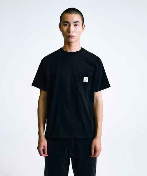 City Ambient Products(シティアンビエントプロダクツ)の「City Ambient Products: スクエアロゴ ポケット Tシャツ(Tシャツ/カットソー・メンズ・ホワイト/グレー/ブラック/ライム/レッド/ブルー・SMALL/X-LARGE/LARGE/MEDIUM)」の22枚目の写真