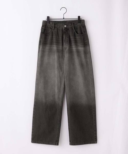 nui nullu（ヌイヌル）の「【nui nullu】ハイウエストヴィンテージワイドデニム（デニムパンツ・レディース・ブラック系/ブルー系/サックスブルー系/ブルー系2・L/M/S）」の20枚目の写真