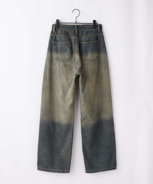 nui nullu（ヌイヌル）の「【nui nullu】ハイウエストヴィンテージワイドデニム（デニムパンツ・レディース・ブラック系/ブルー系/サックスブルー系/ブルー系2・L/M/S）」の21枚目の写真